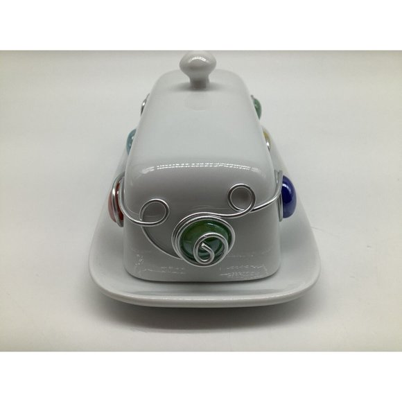 Cordon Blue BIA Jeweled Butter Dish - Picture 14 of 14